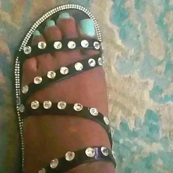 Bamboo Jelly Sandals sz 9 - Picture 4 of 4